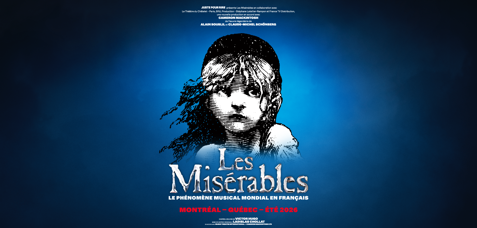 Affiche Les misérables